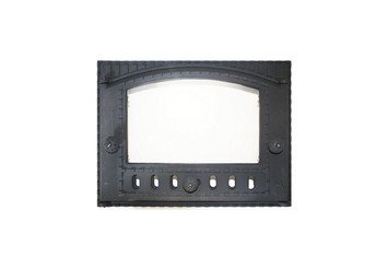 Дверца каминная FIRE WAY (435х320) 375х300 со стеклом К202 1