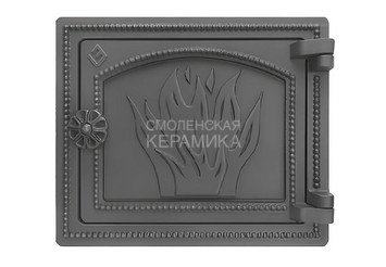 Дверка ВЕЗУВИЙ печная ДТ-3 (Антрацит) 1