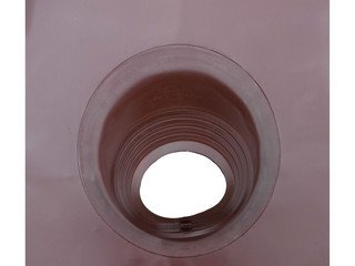 Фланец Мастер Флеш БЛР №-6 660х660 (d 203-280) (RES-2 угл) цв. коричневый