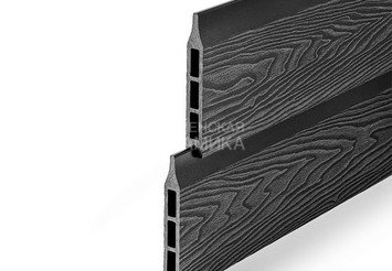 Заборная панель EasyDecking Wood-X 146×20×3010 мм, Черное дерево 4