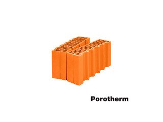 Камень доборный Porotherm 38, 1/2