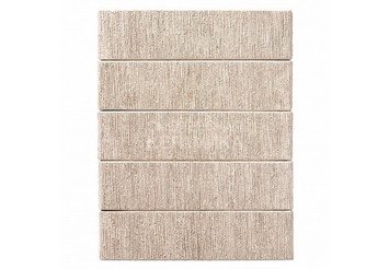 Кирпич облицовочный керамический ЖКЗ Белый Бархат 1НФ 3