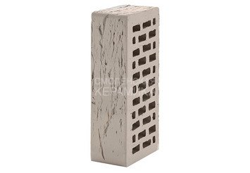 Кирпич лицевой керамический ЛСР Серый рустик, 1НФ 8