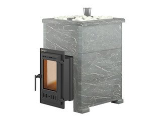 Печь для бани Эверест "Steam Master 18 ЧУГУН" Талькохлорит, S-40