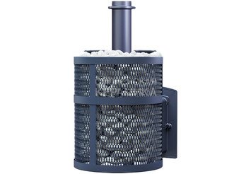 Печь чугунная для бани Технолит ИСКАНДЕР 3K 18 (П2) Pro Ураган 2