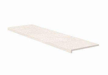 Ступень прямая противоскользящая Peldano recto 120, C3 Exagres Provenza Bianco 1