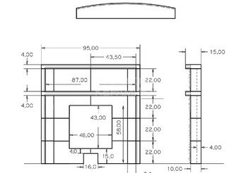 Портал для банной печи Легенда Ретро 24 (505) Талькохлорит 2