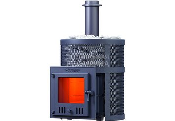 Печь чугунная для бани Технолит ИСКАНДЕР ЗК 14 (М) Ураган 2