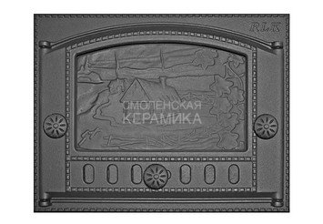 Дверца каминная ДК-2Б окрашенная RLK 345 