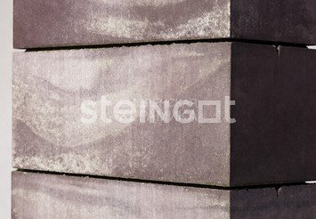 Блок заборный STEINGOT 500x200x200 мм, Бурый камень (Stein Brown) 3