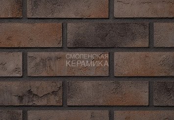 Плитка ручной формовки Real Brick Коллекция 4, RB 4-07 пепел 1