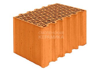 Камень керамический крупноформатный Porotherm 38 Thermo, высокоэффективный 1
