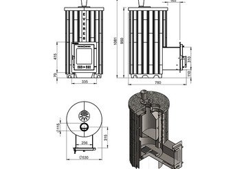 Печь для бани Эверест 