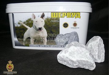 Камень для печей ШЕРВУД Кальцит Сталистый (11,3 кг) 1