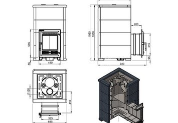 Печь для бани  Эверест 