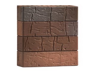 Кирпич лицевой керамический VOLGABRICK 0.7НФ Флэш Руст №70/90 М200