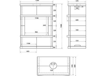 Камин ASTON SENATOR 