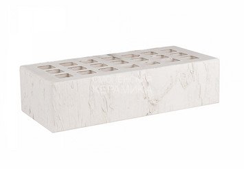 Кирпич лицевой керамический ЖКЗ Белый Скала 1НФ 4