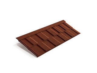 Композитная черепица Metrotile METROVIKSEN Терракотовый