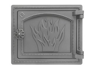 Дверка ВЕЗУВИЙ печная ДТ-3 (не крашенная)