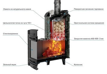 Печь банная 