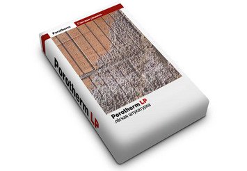Легкая цементная штукатурка Porotherm LP, 20 кг 1