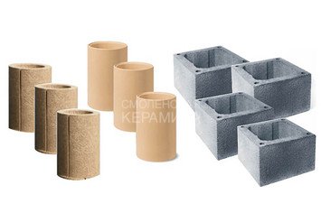 Дополнит комплект для дымохода Керастиль h=1м, Ø140 1