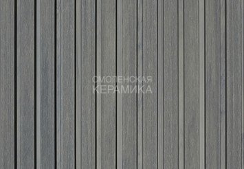 Фасадная (стеновая) реечная панель CM WALL, 219х26х3000 мм, STONE GRAY (Стоун Грей) 3