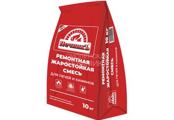 Ремонтная смесь для печей и каминов Печникъ 10,0 кг 1