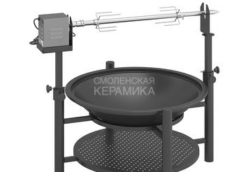 Комплект электровертел для Чугунной Костровой чаши Fantastic Ø 700 Люкс 3