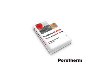 Теплый кладочный раствор Porotherm TM Winter -10⁰С 1