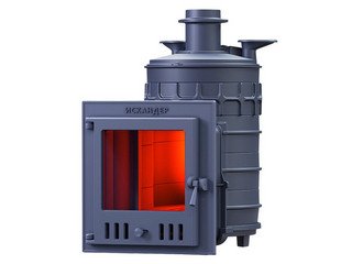 Печь чугунная для бани Технолит ИСКАНДЕР 3K 25 (M)
