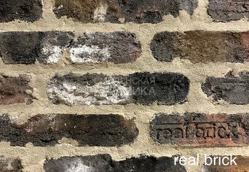 Плитка ригельная Real Brick RB 1-07 Пепел 1