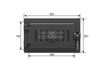Дверка ЭТНА поддувальная 436 (Левая) 2
