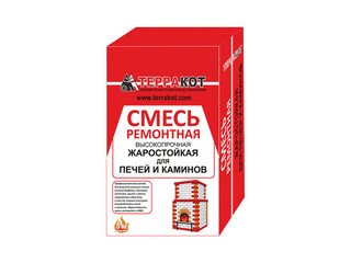 Смесь ремонтная «Терракот» жаростойкая, 3кг