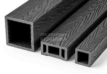 Система ограждений EasyDecking Wood-X, Черное дерево 1