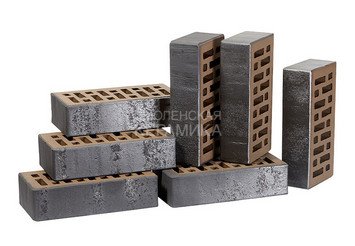 Кирпич лицевой керамический RECKE 1НФ арт. 5-32-00-2-12 Krator 8