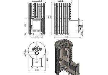 Печь для бани Эверест 