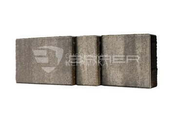 Тротуарная плитка BRAER Мозаика, Color Mix Туман 2