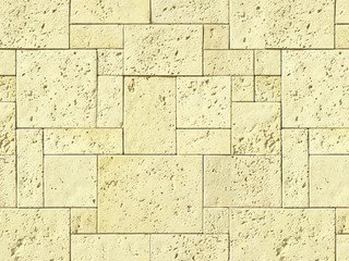 Декоративный камень 486-10 White Hills "Бремар (Braemar), бежево-кремовый, плоскостной, без шва