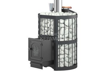 Чугунная печь для бани ЭТНА Стандарт 18 (ДТ-4) Закрытая каменка 1