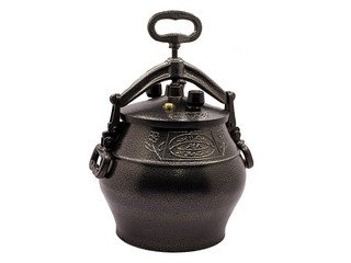 Афганский казан-скороварка черный с ручками 5 литров