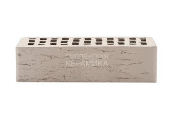 Кирпич лицевой керамический ЛСР Серый рустик, 1НФ 7