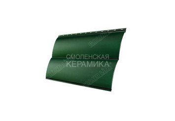 Сайдинг GL Print dp Блок-Хаус 0,5мм зеленый матовый 2