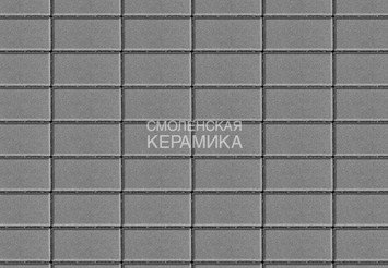 Тротуарная плитка BRAER Прямоугольник Серый, 80 мм 1