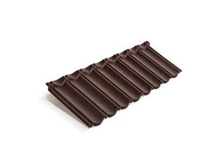 Композитная черепица Metrotile METROBOND Коричневый