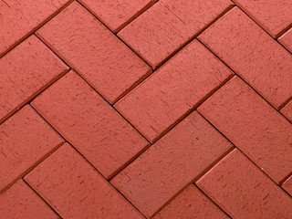 Клинкер тротуарный ЛСР «ЛОНДОН» красный