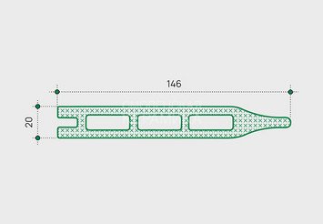 Заборная панель EasyDecking Wood-X 146×20×2210 мм, Дуб 6