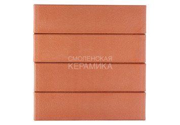 Клинкер фасадный ЛСР «Лондон» красный гладкий 5