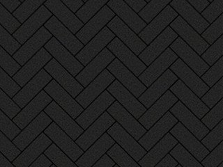 Тротуарная плитка Выбор "Паркет" Стандарт, черный, 180х60х60 мм